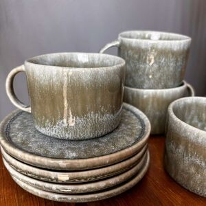 H&M Home Teacup and Saucer Set